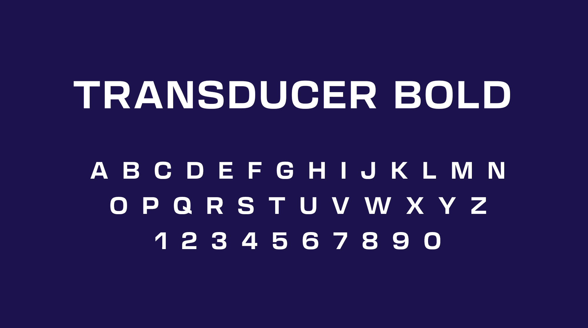 transducer-bold-fonts